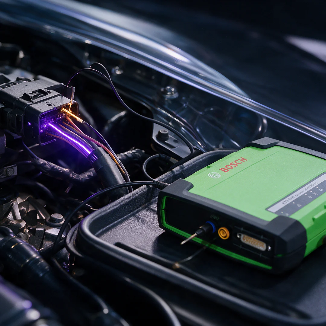 Conceptual X-ray visualisation of G63 electrical diagnostics